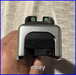 True Precision Glock 17 Gen 3 Complete Slide OEM Glock Barrel TruGloTG-H3 Sights