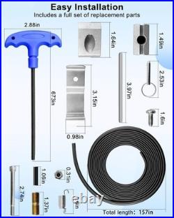 Upgraded 10819 Kit, Brake Parts Fit for Tapco Pro 14, Pro 19, Pro II, Pro III