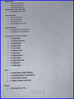 Vex IQ Super Kit 100% Parts Complete 228-2500 Elec Tested And Firmware Updated