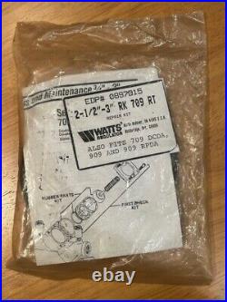 Watts 0887915 Complete Rubber Parts Repair Kit 2-1/2 3 Model 709 and 709DCDA