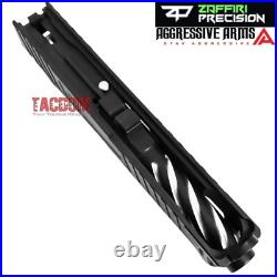 ZAFFIRI COMPLETE BLACK ZPS. 4 SLIDE For GLOCK 19 GEN 3 SPIRAL BARREL UPPER PARTS