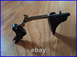 ZEV PRO Flat Face Trigger, Complete Kit for Gen 5 Glock, Black/Red