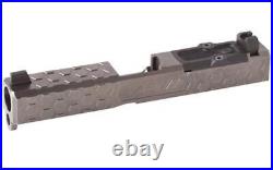 ZEV Tech Complete Slide Kit Glock G19 Z19 SLD. KIT-Z19-4G-HEX-RMR-CW. ABS-GRY Gray