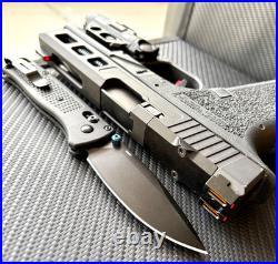 Zaffiri Glock 17 Gen 3 Slide Trijicon RMR Cut Complete G17 Upper FREE KNIFE