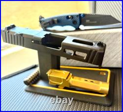 Zaffiri Glock 26 Gen 3 Slide Ported Barrel Complete RMR Cut G26 Upper FREE KNIFE