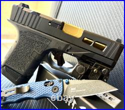 Zaffiri Glock 26 Gen 3 Slide Ported Barrel Complete RMR Cut G26 Upper FREE KNIFE