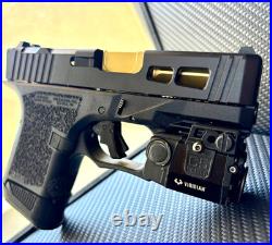 Zaffiri Glock 26 Gen 3 Slide Ported Barrel Complete RMR Cut G26 Upper FREE KNIFE