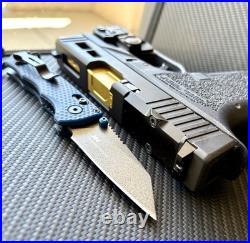Zaffiri Glock 26 Gen 3 Slide Ported Barrel Complete RMR Cut G26 Upper FREE KNIFE