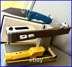 Zaffiri Glock 26 Gen 3 Slide Ported Barrel Complete RMR Cut G26 Upper FREE KNIFE