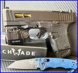 Zaffiri Glock 26 Gen 3 Slide Ported Barrel Complete RMR Cut G26 Upper FREE KNIFE