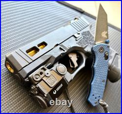 Zaffiri Glock 26 Gen 3 Slide Ported Barrel Complete RMR Cut G26 Upper FREE KNIFE