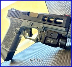 Zaffiri Slide For Glock 19 Gen 3 Ported Barrel Complete G19 Upper RMR Optics Cut