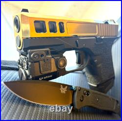 Zaffiri Slide For Glock 26 Gen 3 RMR Optics Cut Complete G26 Upper +FREE KNIFE