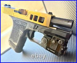 Zaffiri Slide For Glock 26 Gen 3 RMR Optics Cut Complete G26 Upper +FREE KNIFE