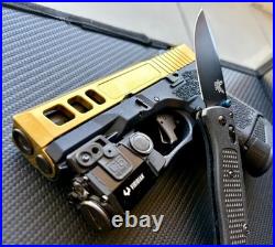 Zaffiri Slide For Glock 26 Gen 3 RMR Optics Cut Complete G26 Upper +FREE KNIFE