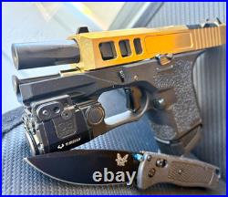 Zaffiri Slide For Glock 26 Gen 3 RMR Optics Cut Complete G26 Upper +FREE KNIFE