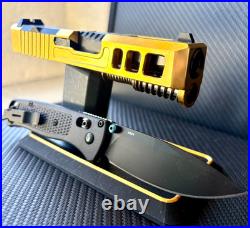 Zaffiri Slide For Glock 26 Gen 3 RMR Optics Cut Complete G26 Upper +FREE KNIFE