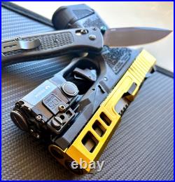 Zaffiri Slide For Glock 26 Gen 3 RMR Optics Cut Complete G26 Upper +FREE KNIFE