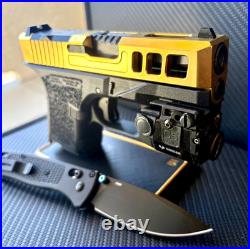 Zaffiri Slide For Glock 26 Gen 3 RMR Optics Cut Complete G26 Upper +FREE KNIFE