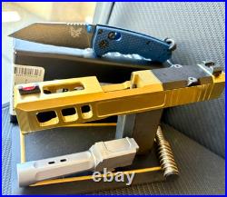 Zaffiri Slide & Ported Barrel For Glock 26 Gen 3 RMR Cut Complete G26 Upper