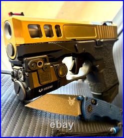 Zaffiri Slide & Ported Barrel For Glock 26 Gen 3 RMR Cut Complete G26 Upper