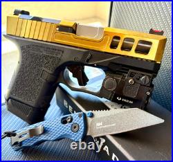 Zaffiri Slide & Ported Barrel For Glock 26 Gen 3 RMR Cut Complete G26 Upper