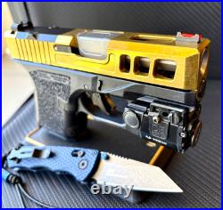 Zaffiri Slide & Ported Barrel For Glock 26 Gen 3 RMR Cut Complete G26 Upper