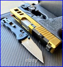 Zaffiri Slide & Ported Barrel For Glock 26 Gen 3 RMR Cut Complete G26 Upper