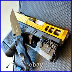Zaffiri Slide & Ported Barrel For Glock 26 Gen 3 RMR Cut Complete G26 Upper