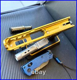 Zaffiri Slide & Ported Barrel For Glock 26 Gen 3 RMR Cut Complete G26 Upper