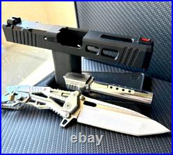 Zaffiri Slide with Ported Barrel For G19 Gen 3 RMR Cut Complete G19 Upper
