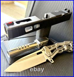 Zaffiri Slide with Ported Barrel For G19 Gen 3 RMR Cut Complete G19 Upper