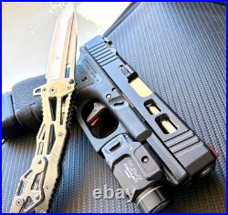 Zaffiri Slide with Ported Barrel For G19 Gen 3 RMR Cut Complete G19 Upper