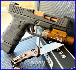 Zaffiri Slide with Ported Barrel For Glock 19 Gen 3 RMR Cut Complete G19 Upper