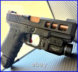 Zaffiri Slide with Ported Barrel For Glock 19 Gen 3 RMR Cut Complete G19 Upper