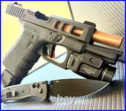 Zaffiri Slide with Ported Barrel For Glock 19 Gen 3 RMR Cut Complete G19 Upper Zaffiri Slide with Ported Barrel For Glock 19 Gen 3 RMR Cut Complete G19 Upper