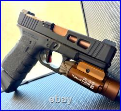 Zaffiri Slide with Ported Barrel For Glock 19 Gen 3 RMR Cut Complete G19 Upper