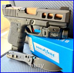 Zaffiri Slide with Ported Barrel For Glock 19 Gen 3 RMR Cut Complete G19 Upper