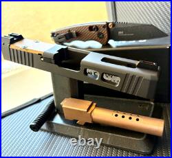 Zaffiri Slide with Ported Barrel For Glock 19 Gen 3 RMR Cut Complete G19 Upper