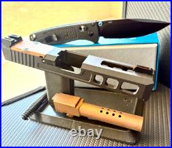 Zaffiri Slide with Ported Barrel For Glock 19 Gen 3 RMR Cut Complete G19 Upper