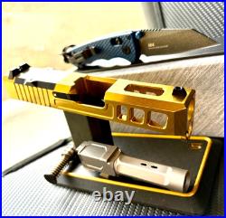 Zaffiri Slide with Ported Barrel For Glock 26 Gen 3 RMR Cut Complete G26 Upper