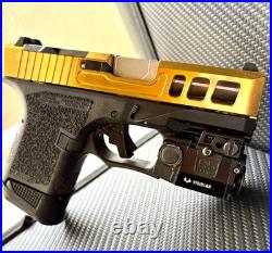 Zaffiri Slide with Ported Barrel For Glock 26 Gen 3 RMR Cut Complete G26 Upper