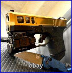 Zaffiri Slide with Ported Barrel For Glock 26 Gen 3 RMR Cut Complete G26 Upper