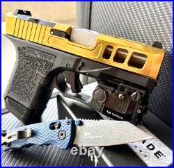 Zaffiri Slide with Ported Barrel For Glock 26 Gen 3 RMR Cut Complete G26 Upper