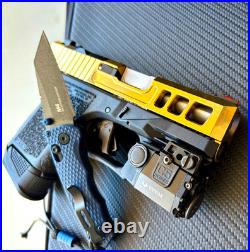 Zaffiri Slide with Ported Barrel For Glock 26 Gen 3 RMR Cut Complete G26 Upper
