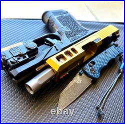 Zaffiri Slide with Ported Barrel For Glock 26 Gen 3 RMR Cut Complete G26 Upper