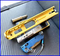 Zaffiri Slide with Ported Barrel For Glock 26 Gen 3 RMR Cut Complete G26 Upper